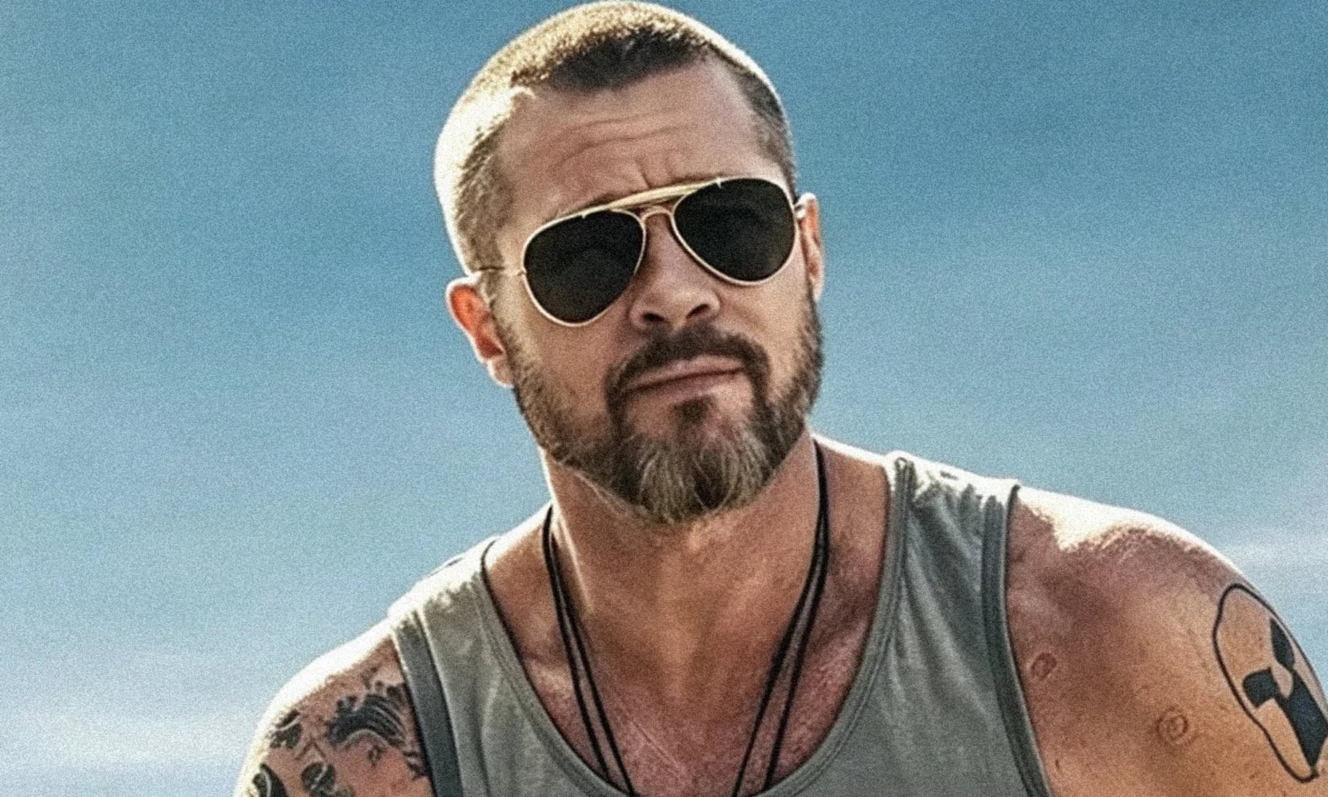 Brian Viner: Brad Pitt and his faithful hound share the limelight in a gripping tale of survival