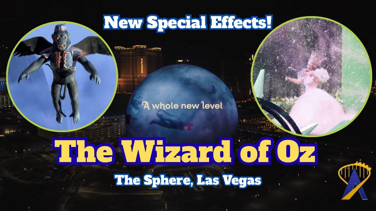 The Wizard of Oz at Sphere debuts enhanced 4D effects