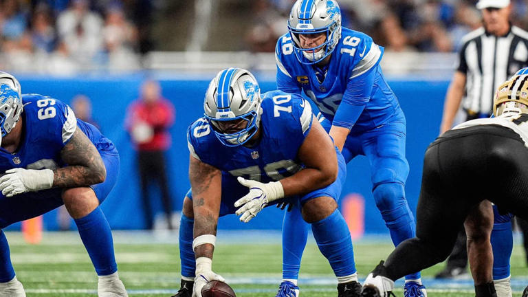 Predicting Lions starting lineup and depth chart vs. Jets for NFL Week 3