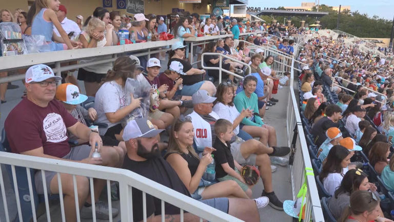 Fans pack Keesler Federal Park for night two of Banana Ball