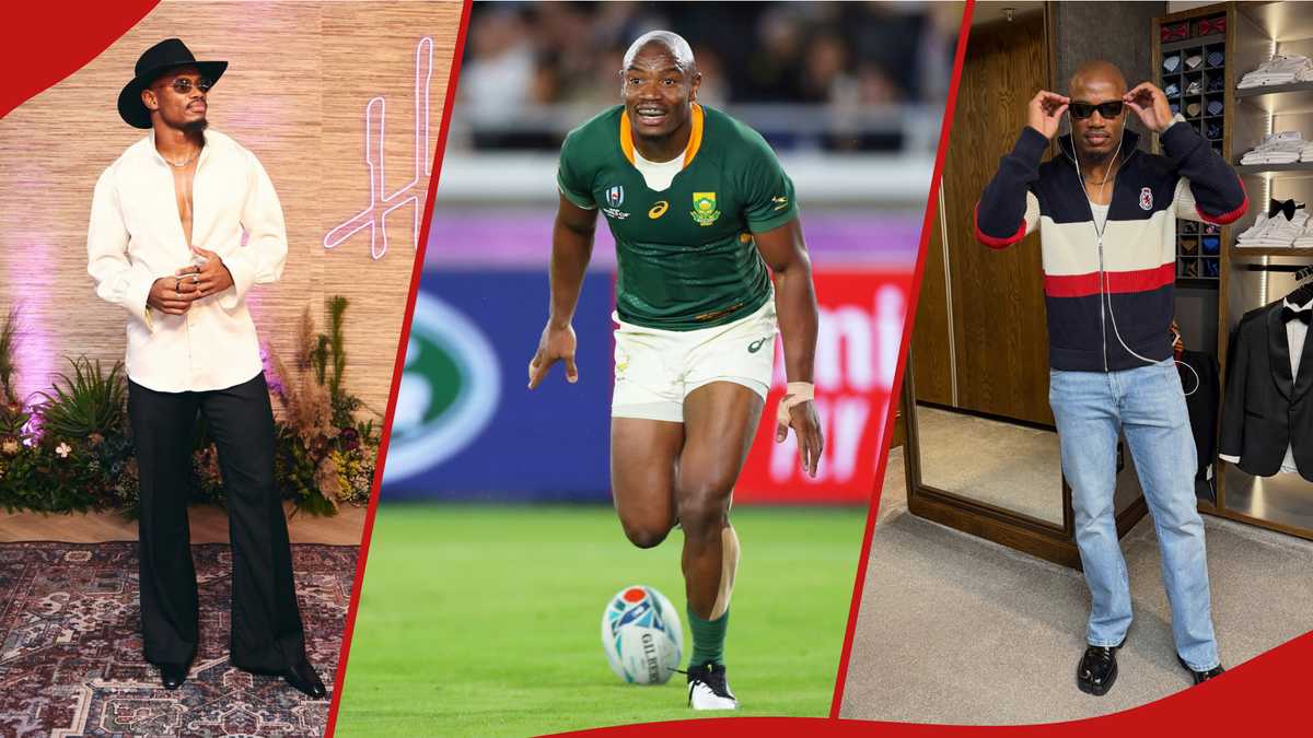 Inside Springbok star Makazole Mapimpi's wardrobe: From one pair of ...