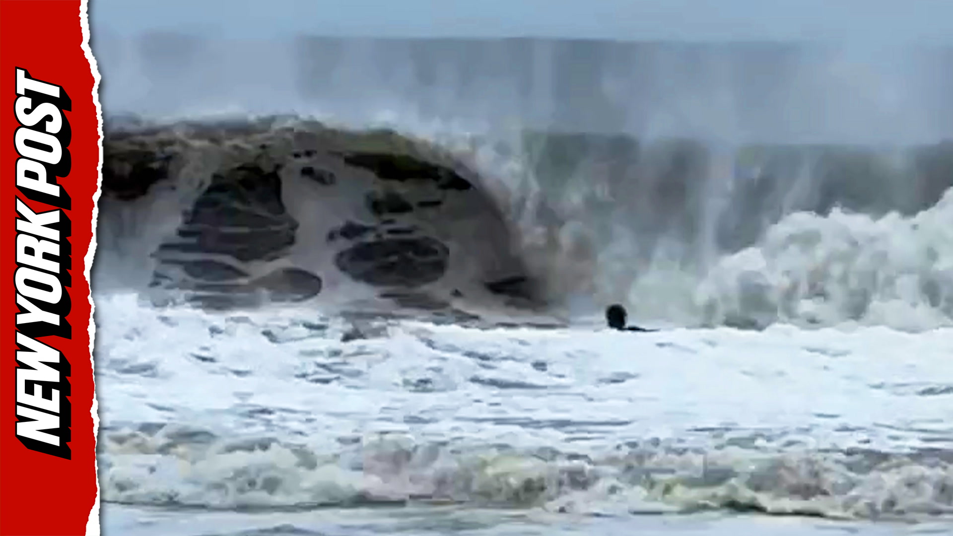 Surfers get bruised and battered battling nor'easter waves at Far ...