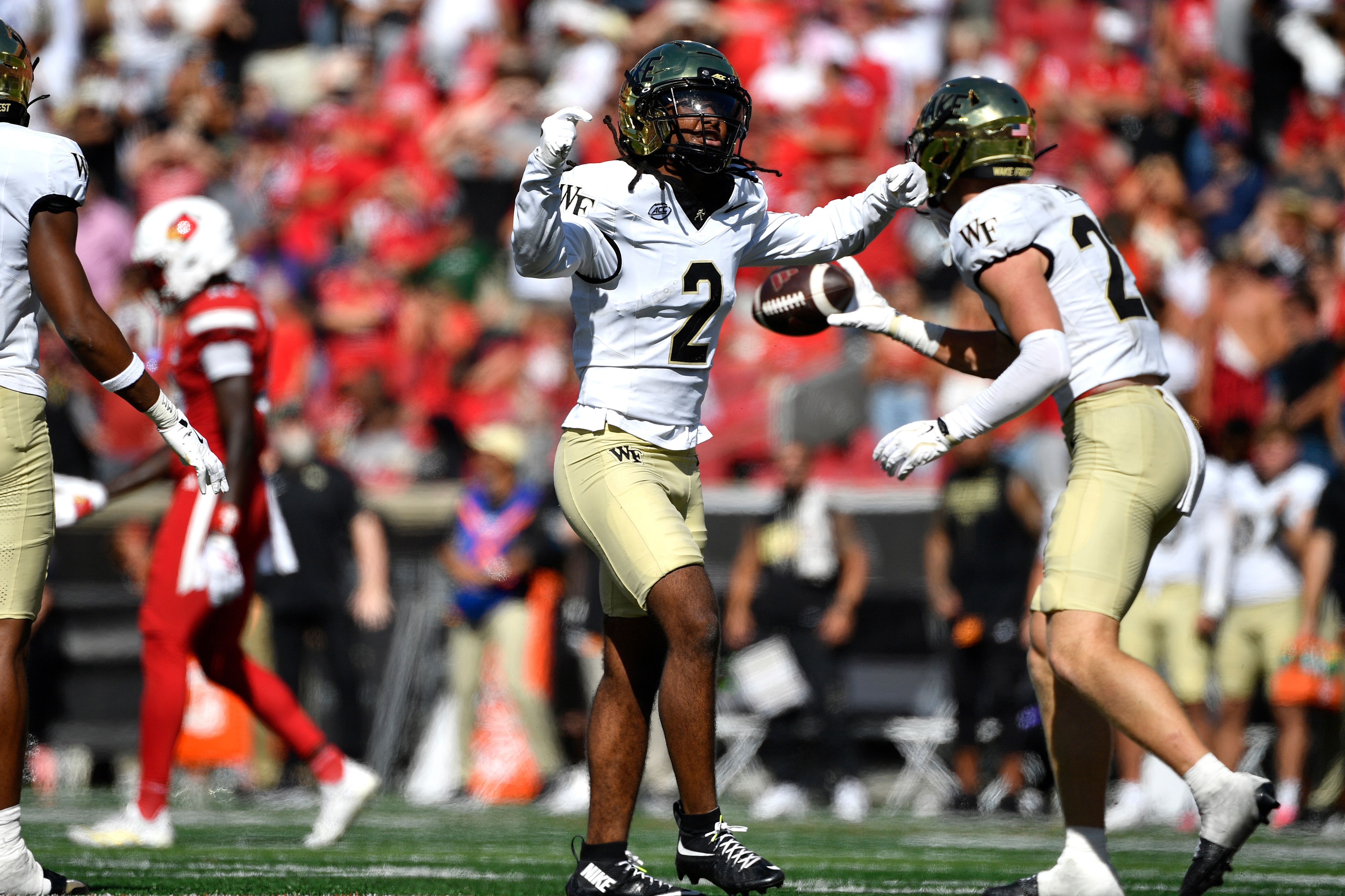 Wake Forest scores ugly upset on the road, takes down No. 16 Louisville ...
