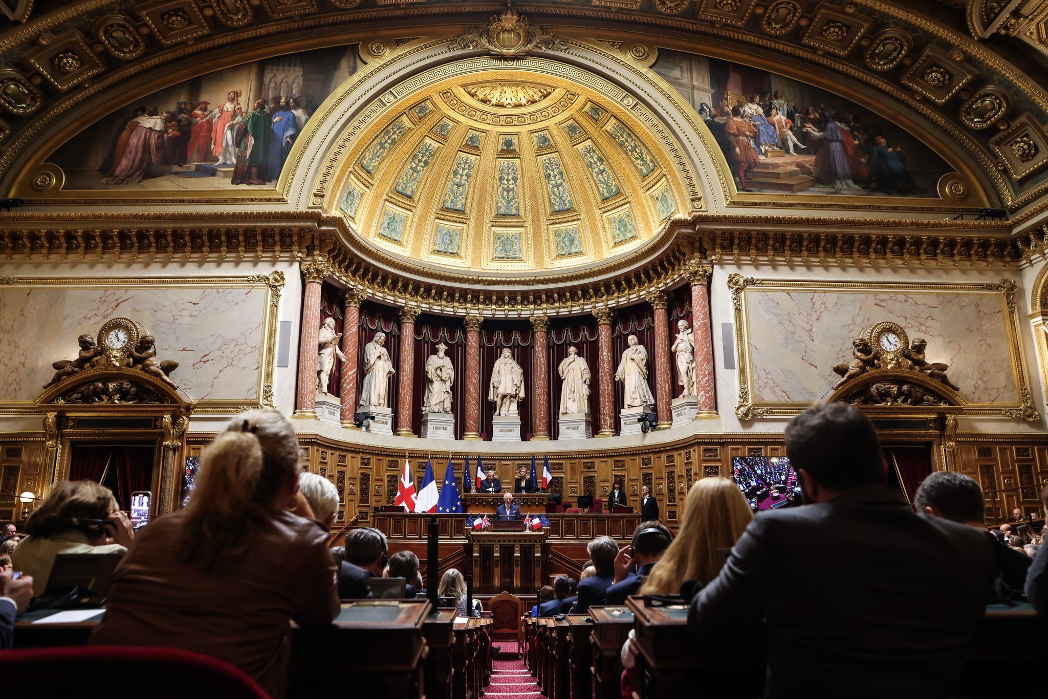 French far right eyes gains as half of Senate up for election