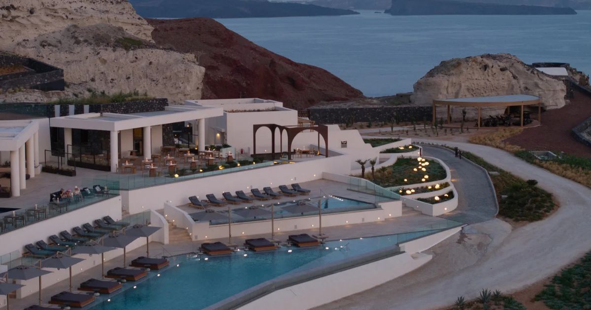 Unbeatable sunset views and total tranquillity: This Santorini hotel is ...
