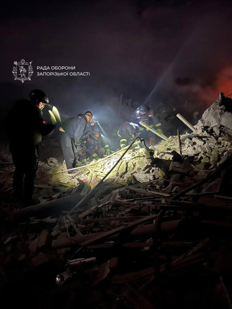 Russians attack Komyshuvakha and Novotavriiske in Zaporizhzhia Oblast ...
