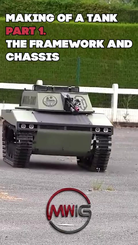 DIY mini tank build: Step-by-step chassis & turret ring fabrication!