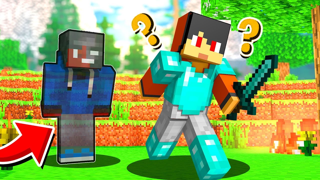 Fighting invisible players (Minecraft Bedrock)