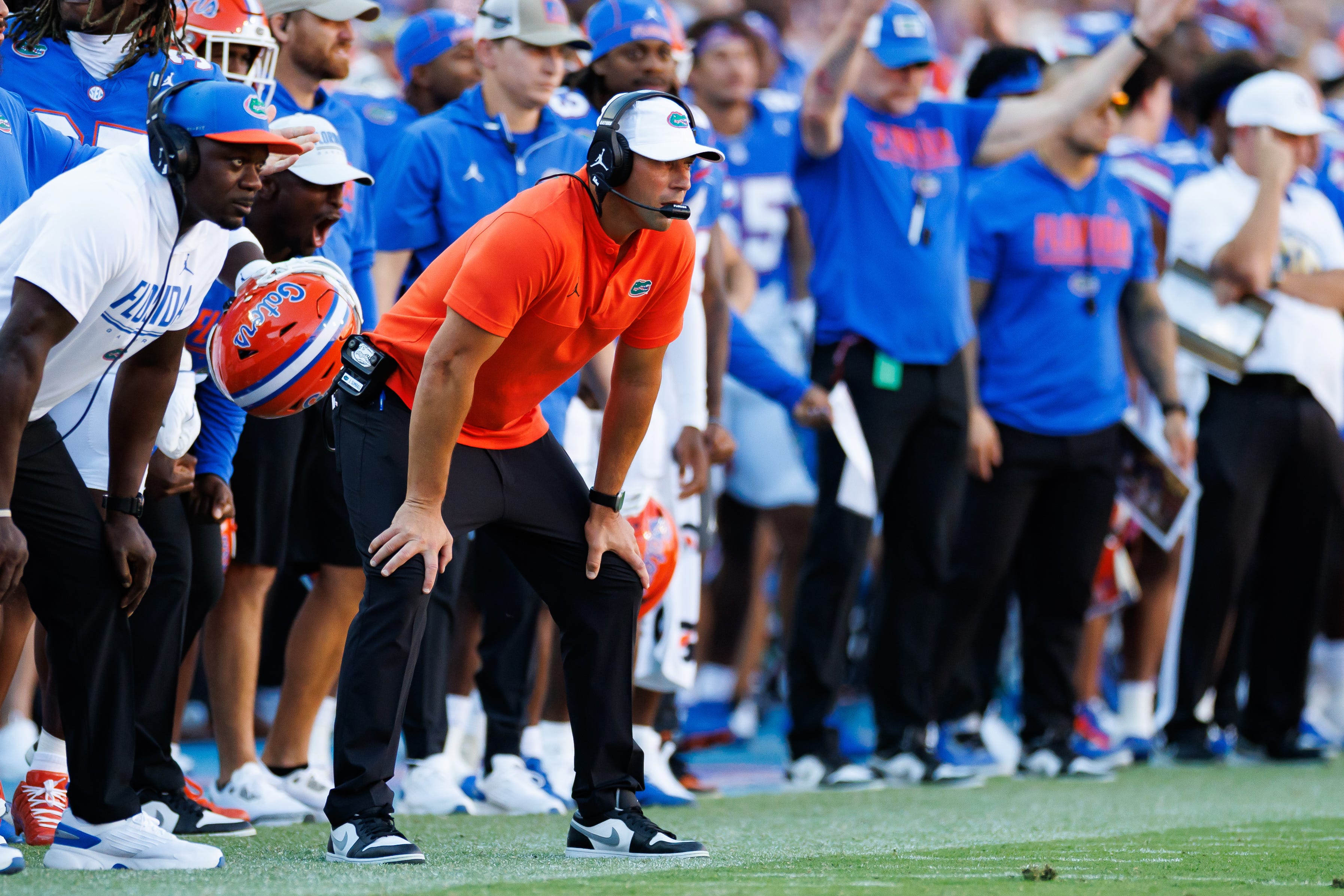 Jon Sumrall summarizes Florida's troubles vs Missouri in first half
