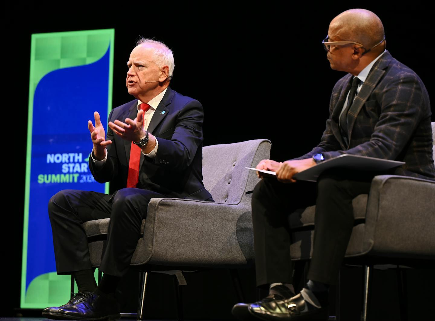Morris: Gov. Tim Walz is ready to walk offstage but not out of public life