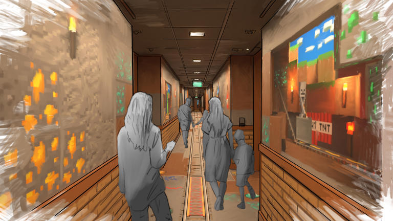 World's first Minecraft themed hotel is coming to London in 2027