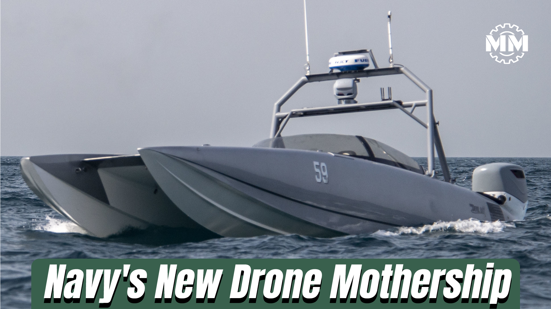 Devil Ray: This robot boat could deploy an entire drone fleet