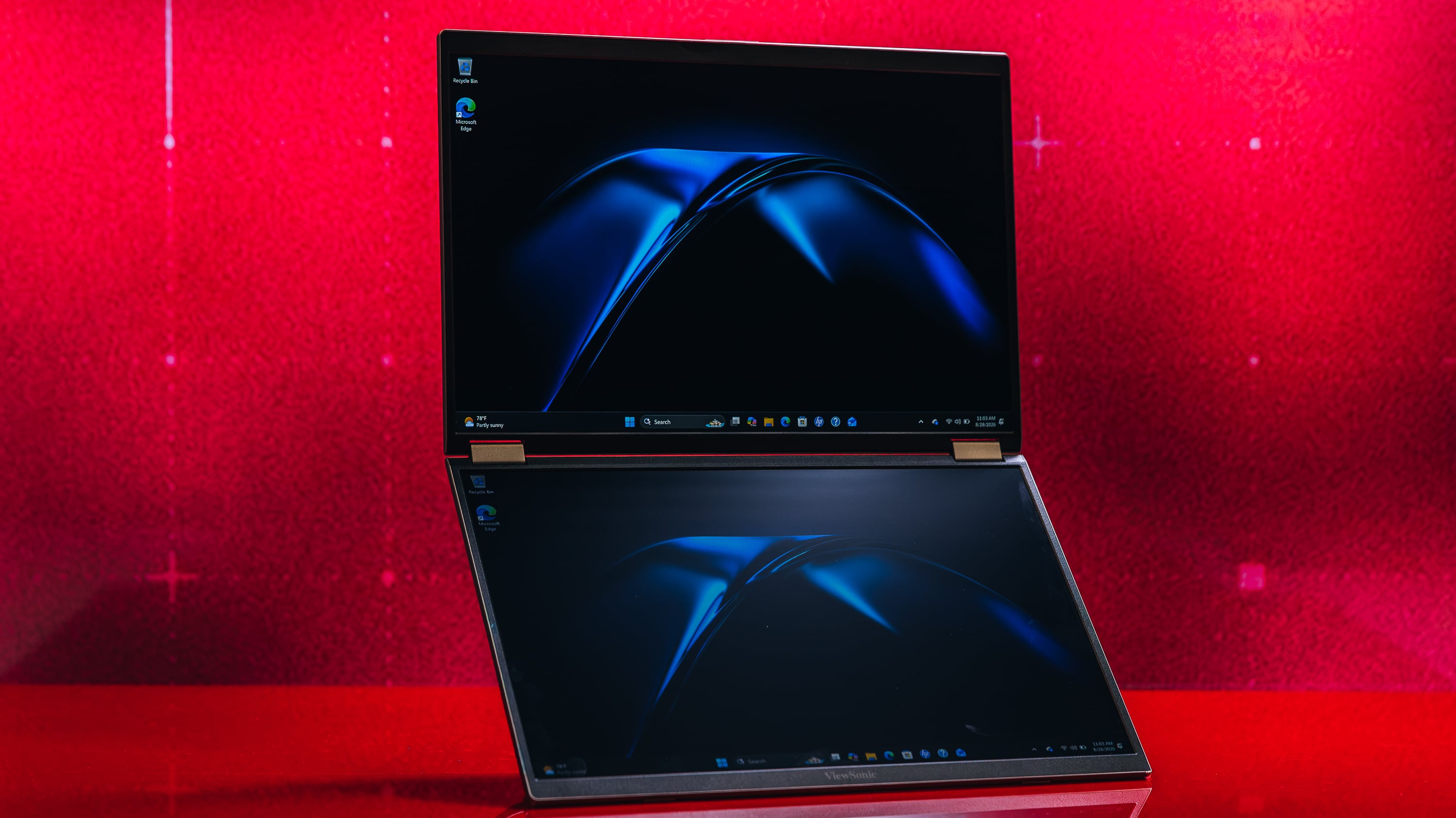 ViewSonic VG1457 review: This double display needs a brightness boost