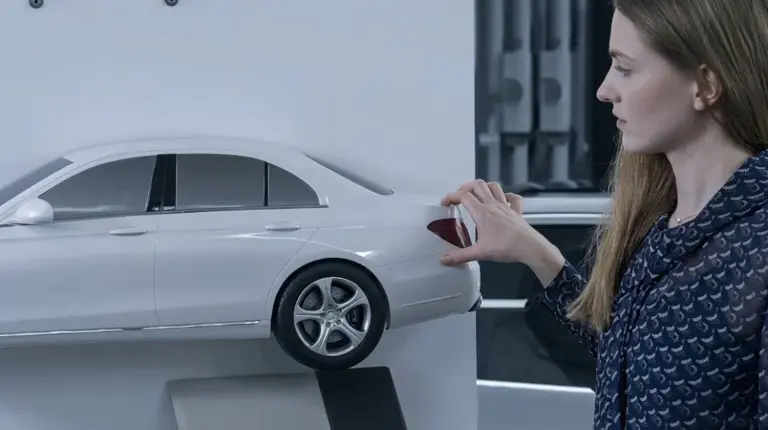 The hand-sculpting process that Mercedes designers follow with their ...