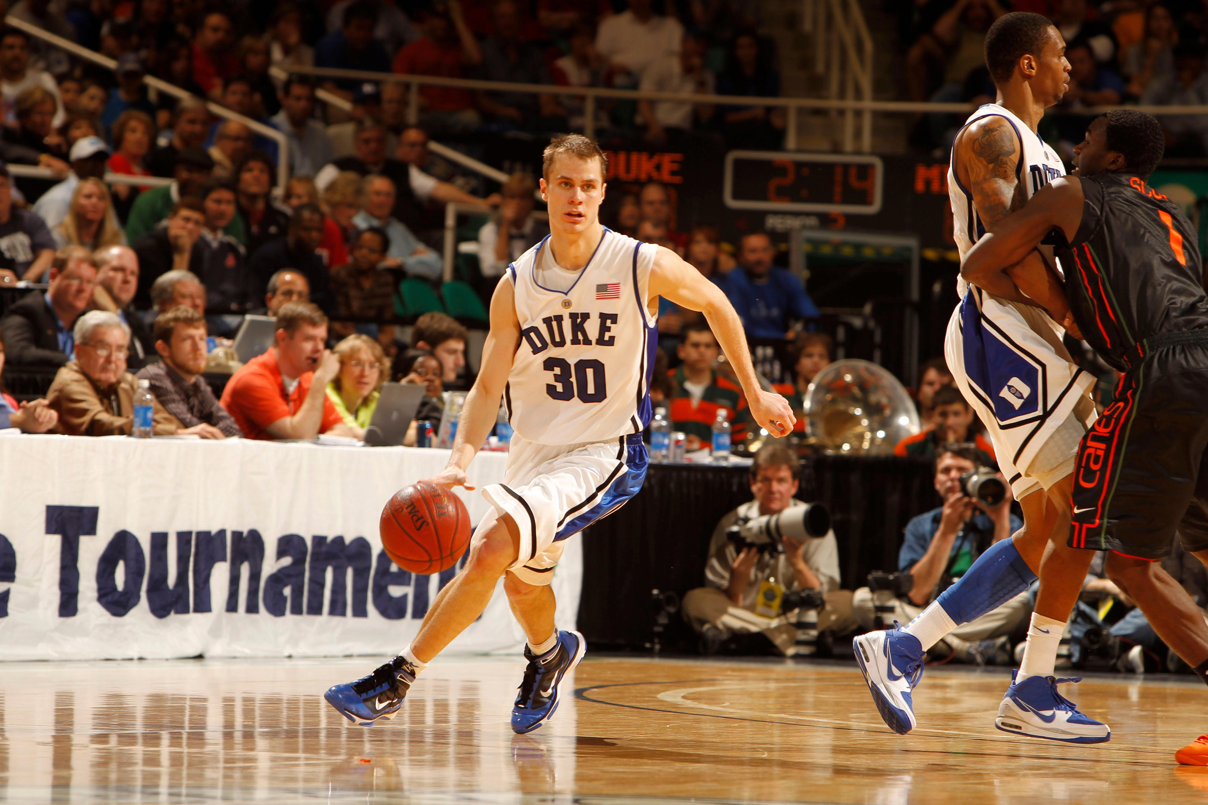 Duke's Jon Scheyer recalls facing Kyrie Irving one-on-one