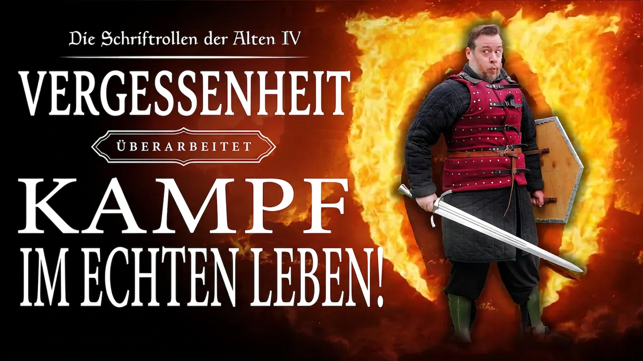 Oblivion remastered: Kampf im echten Leben!
