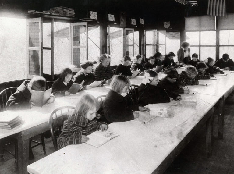 Tuberculosis care in Columbus evolved from an open-air camp to hospitals