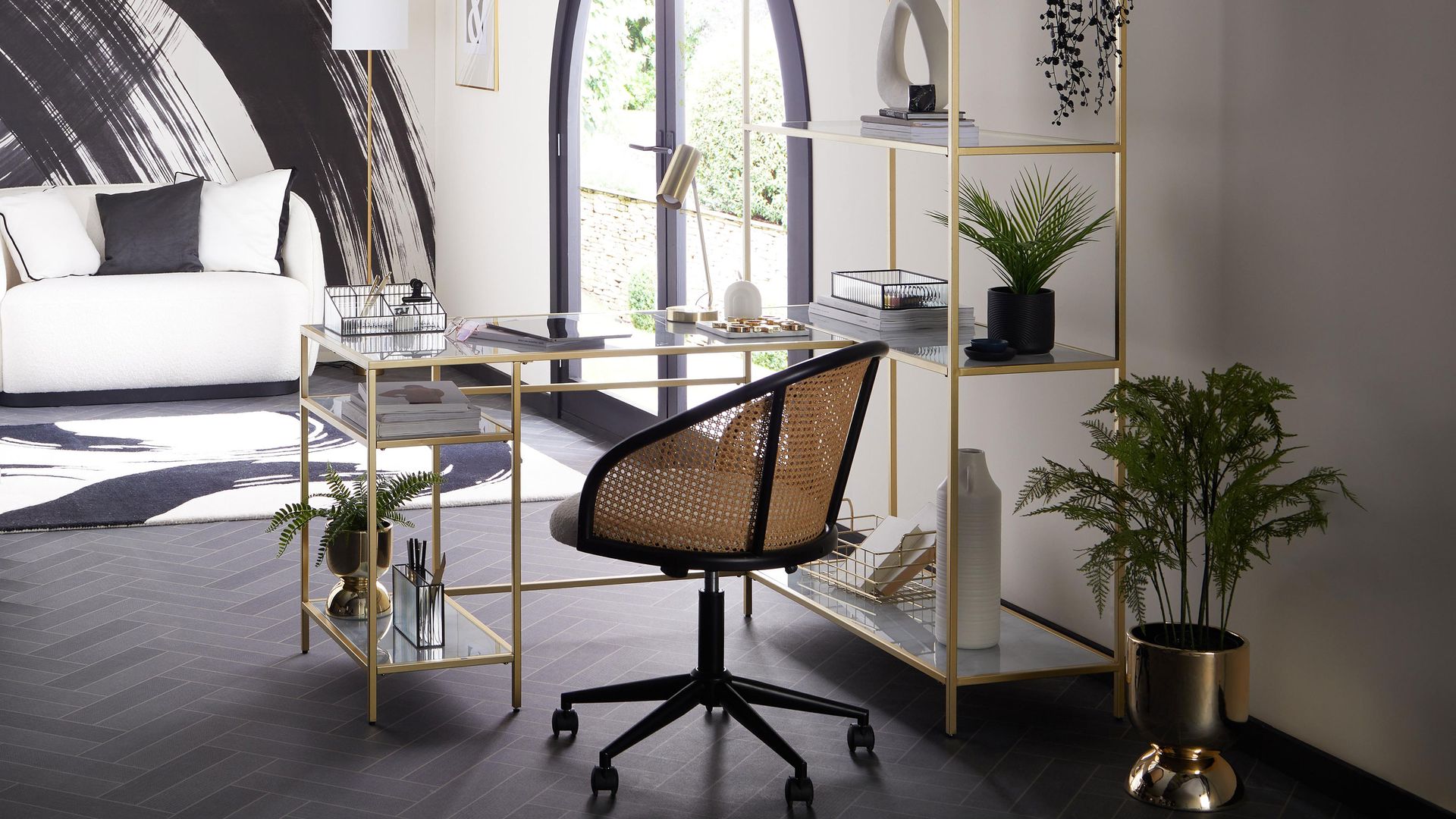 Home office organization ideas for a stylish workspace