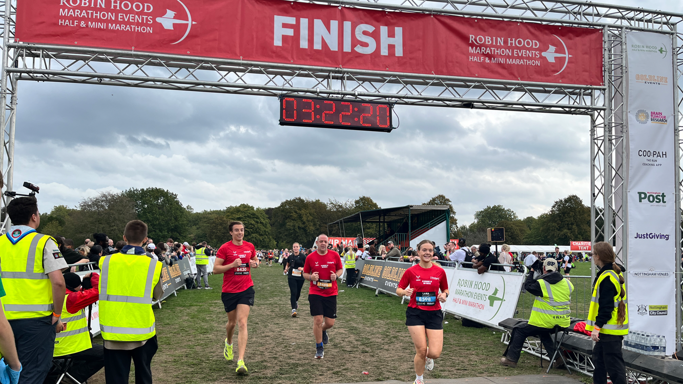 Record year for Robin Hood half marathon