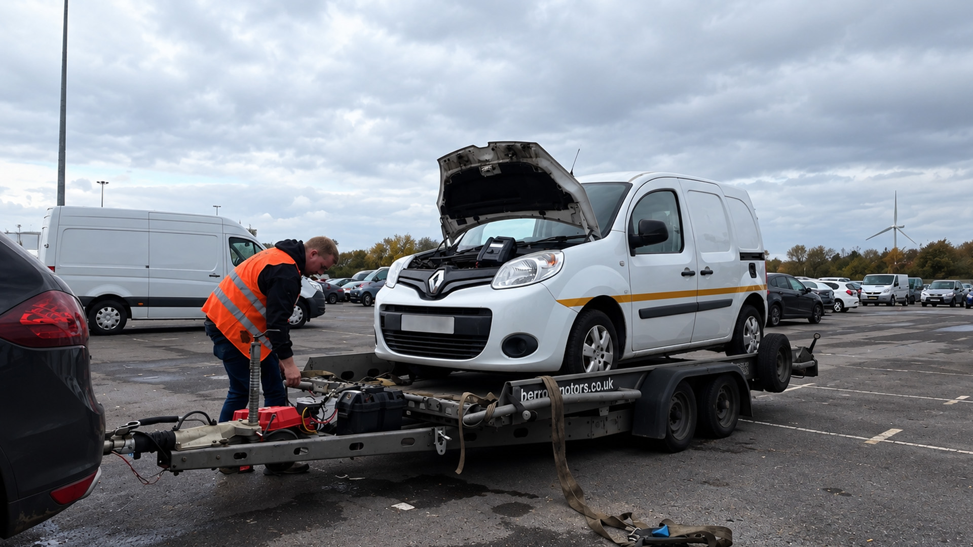 This neglected van had more problems hiding underneath