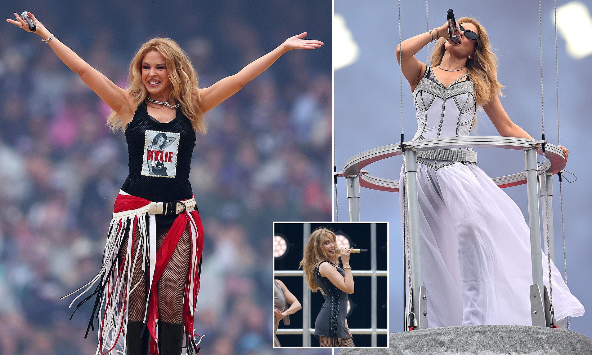 Inside Kylie Minogue's custom-made designer wardrobe for her AFL Grand ...