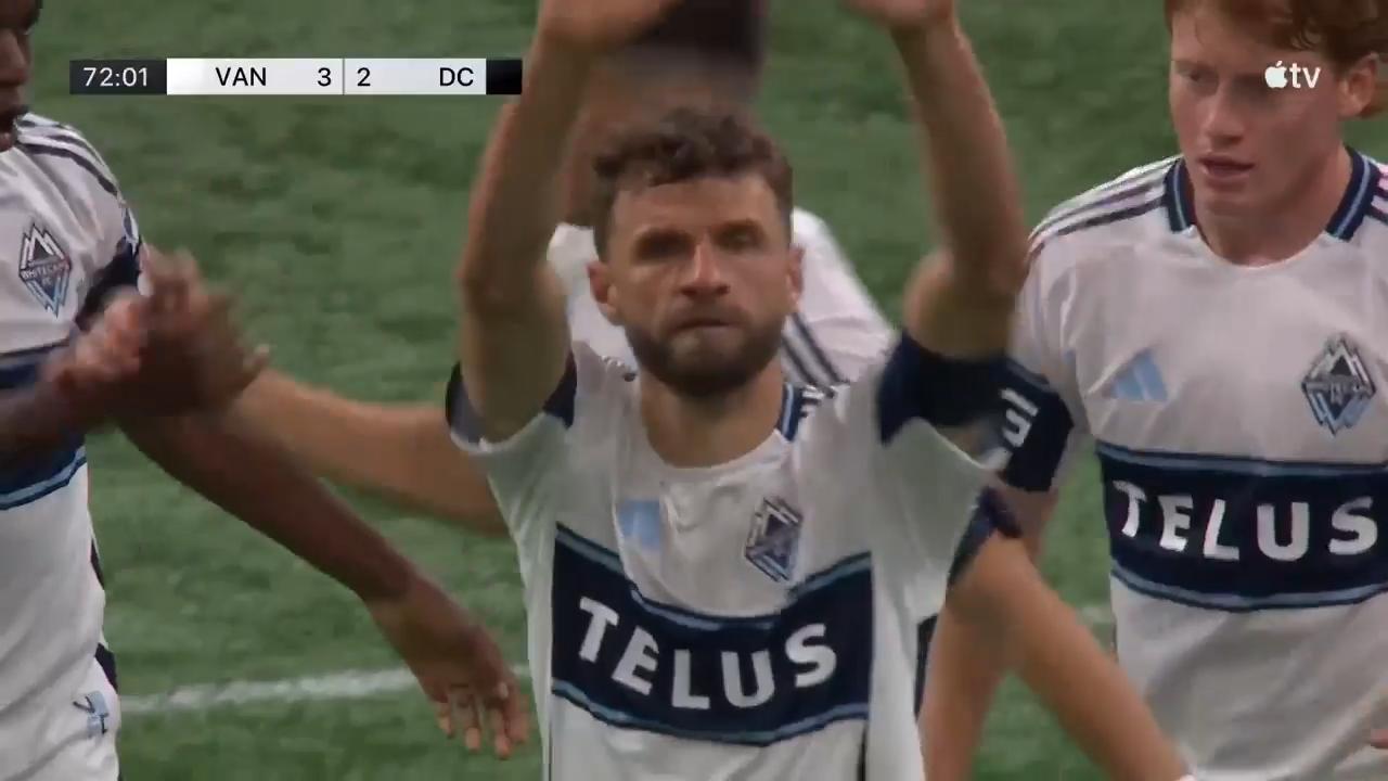 Muller has a goal and assist in Vancouver's thrilling 3-3 draw with D.C ...