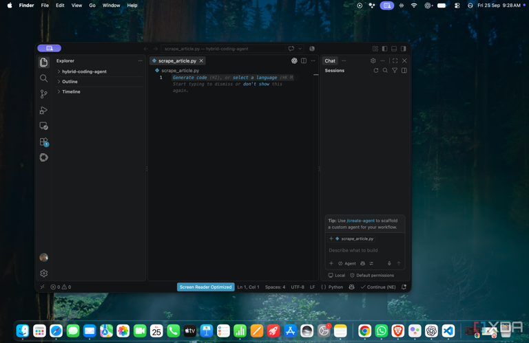 VS Code has a tunnel feature buried in the account menu, and it turned ...