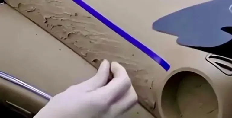 The hand-sculpting process that Mercedes designers follow with their ...