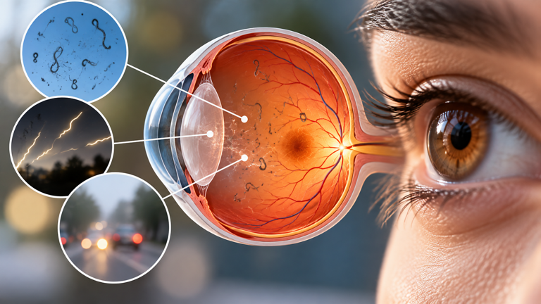 Sudden floaters, flashes or blurred vision? When should you seek ...