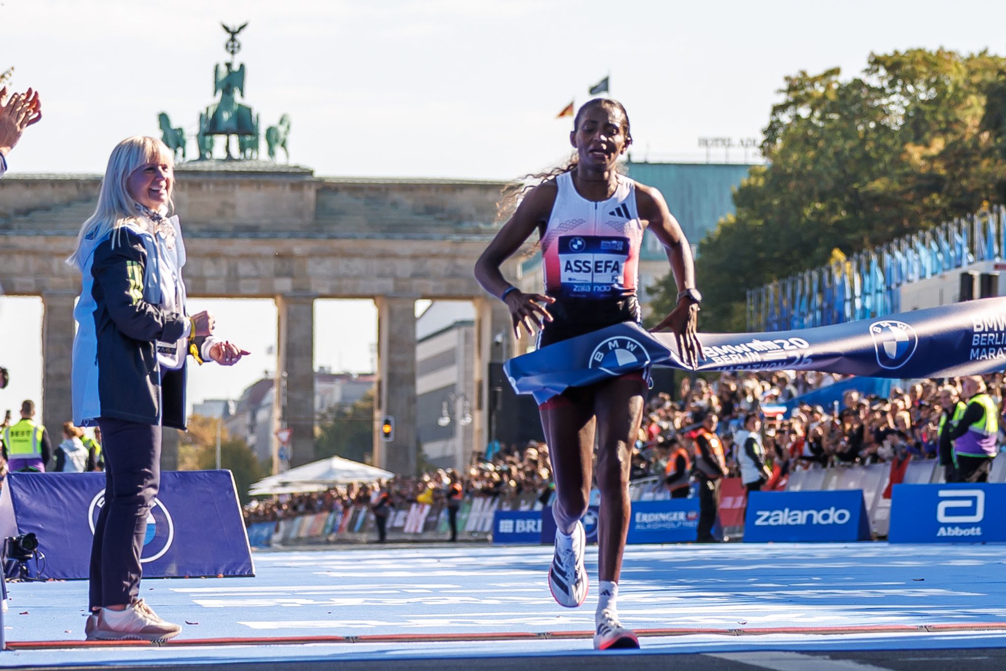 Adola wins men's Berlin Marathon, Assefa dramatically misses record