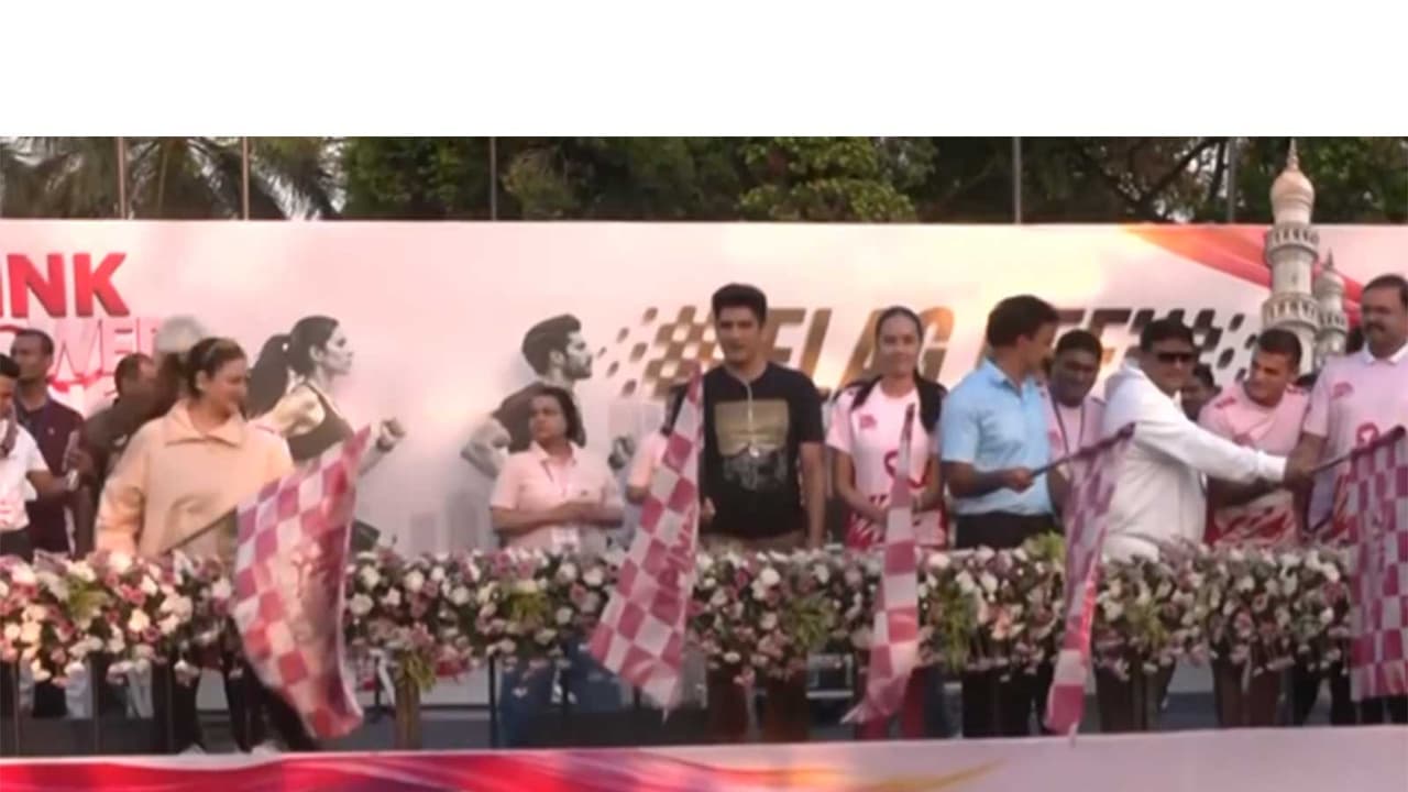 Pink Power Run 3.0 in Hyderabad for breast cancer awareness cause