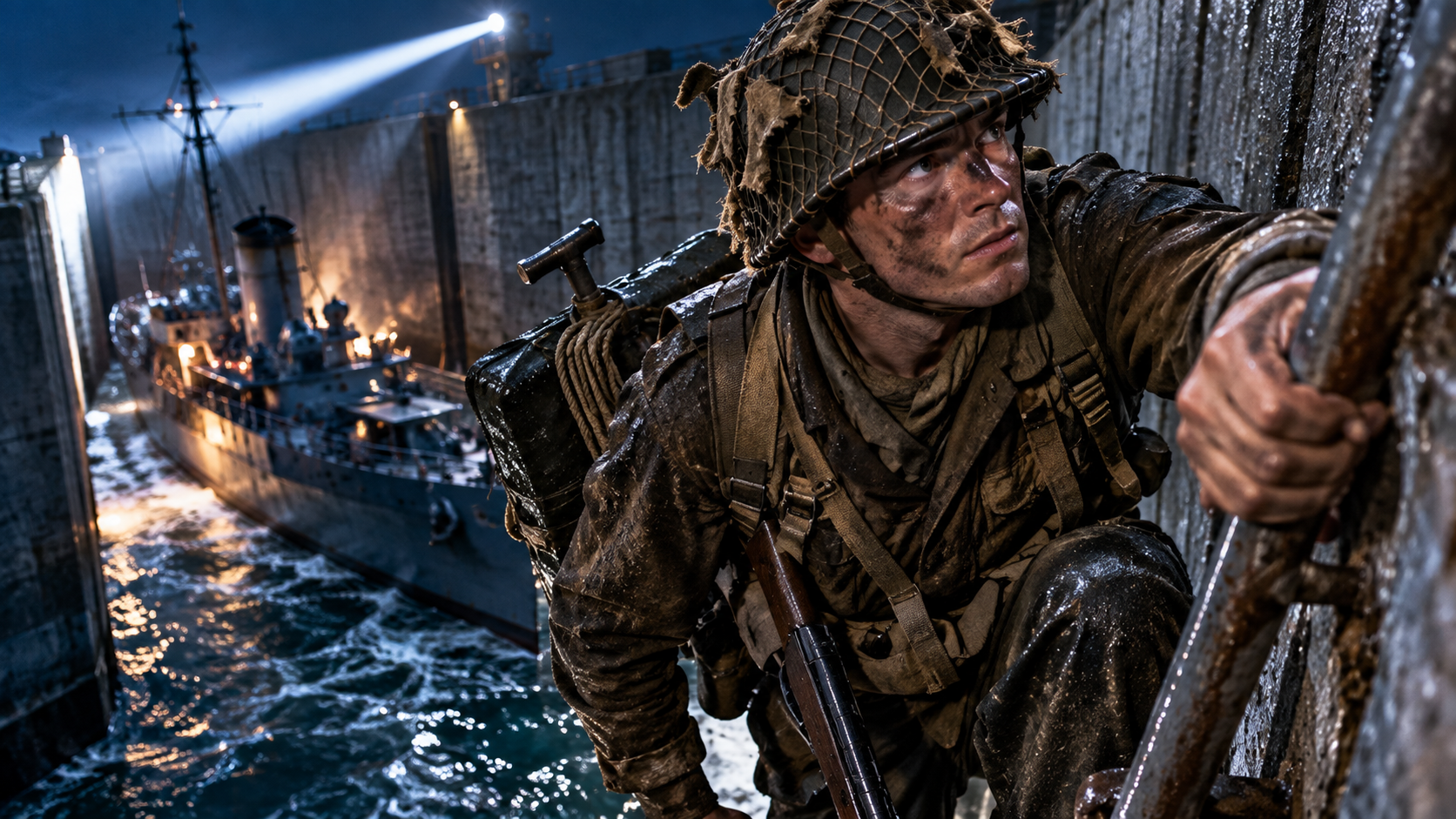 St. Nazaire raid - 612 men against a Nazi fortress