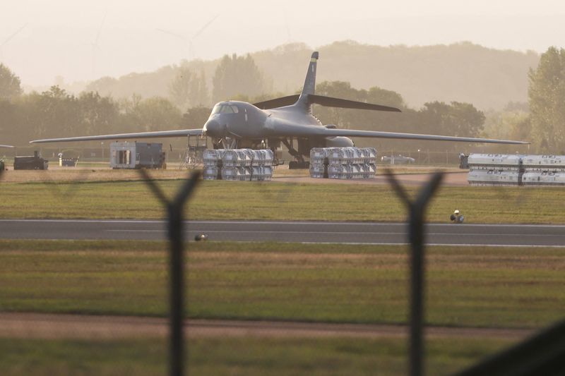 Men arrested in major incident at UK air base used by US