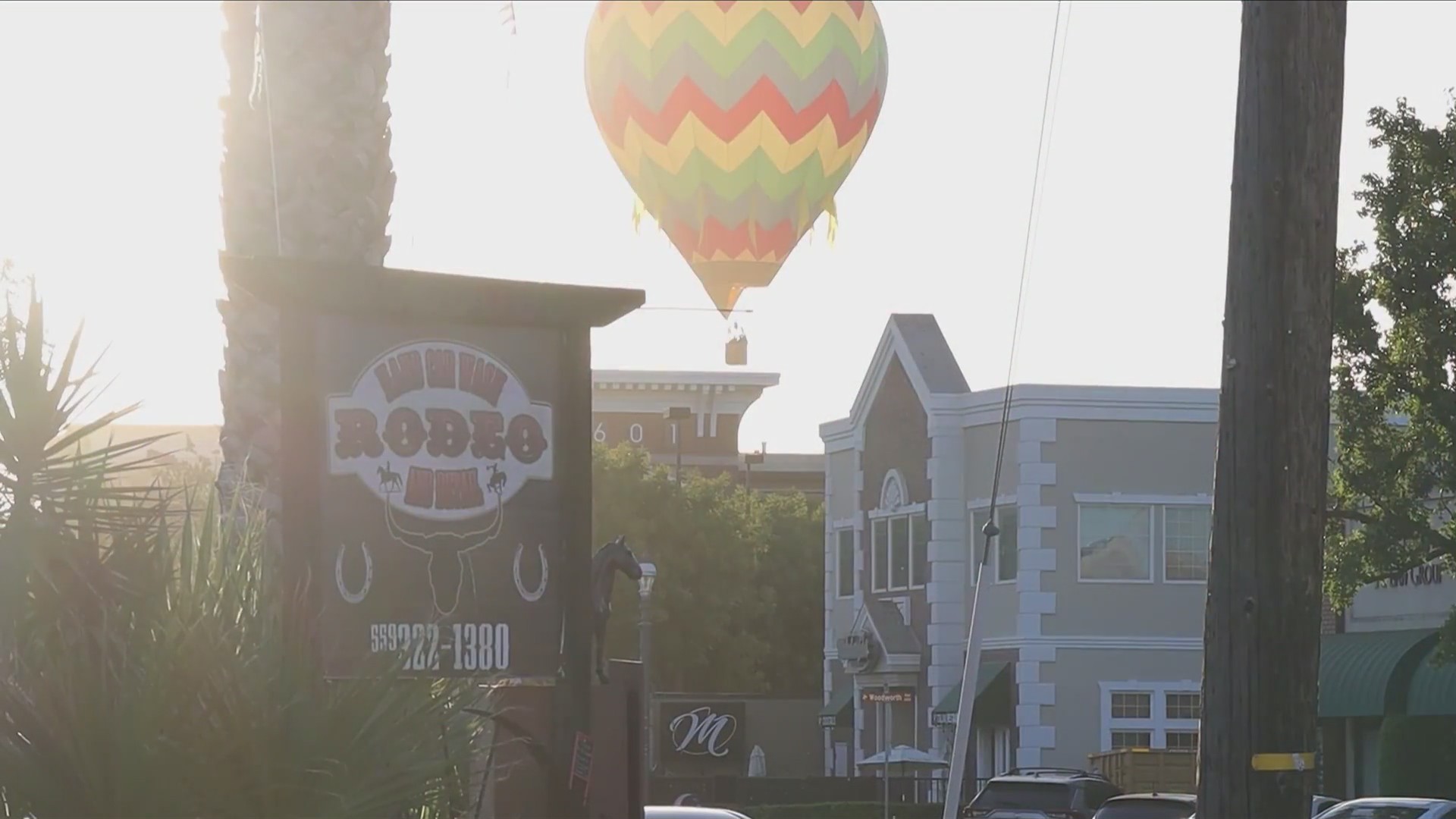 Hot air balloons rise for ClovisFest weekend