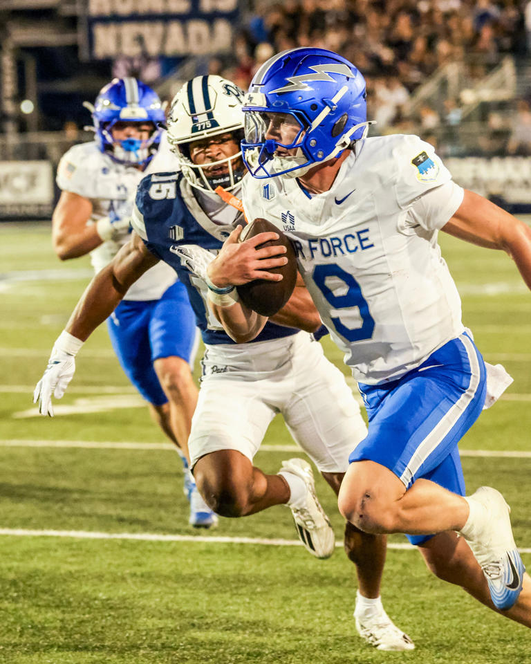 Air Force wins overtime thriller over Nevada, 36-33