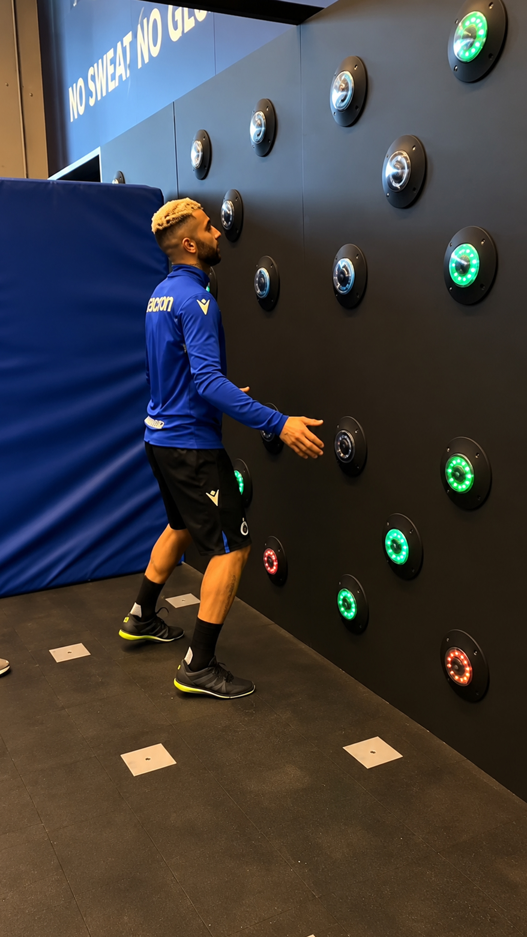Dribble without getting hit by cones