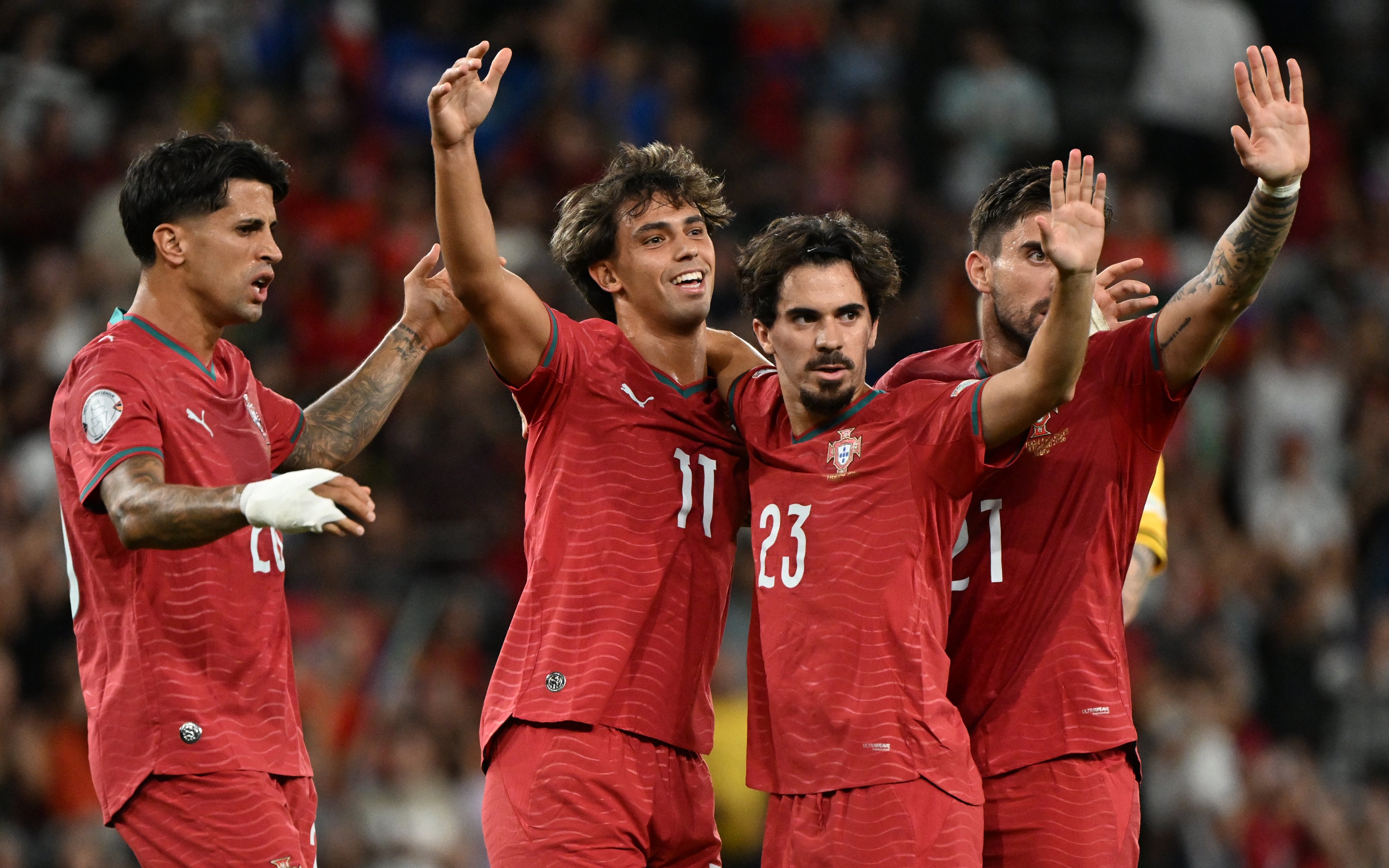 Joao Felix has rediscovered his form for Portugal and Al Nassr (PA)
