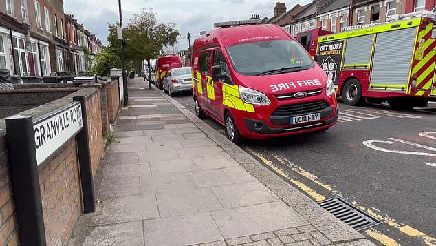 Man in his 80s dies after house fire in north London as police probe ...