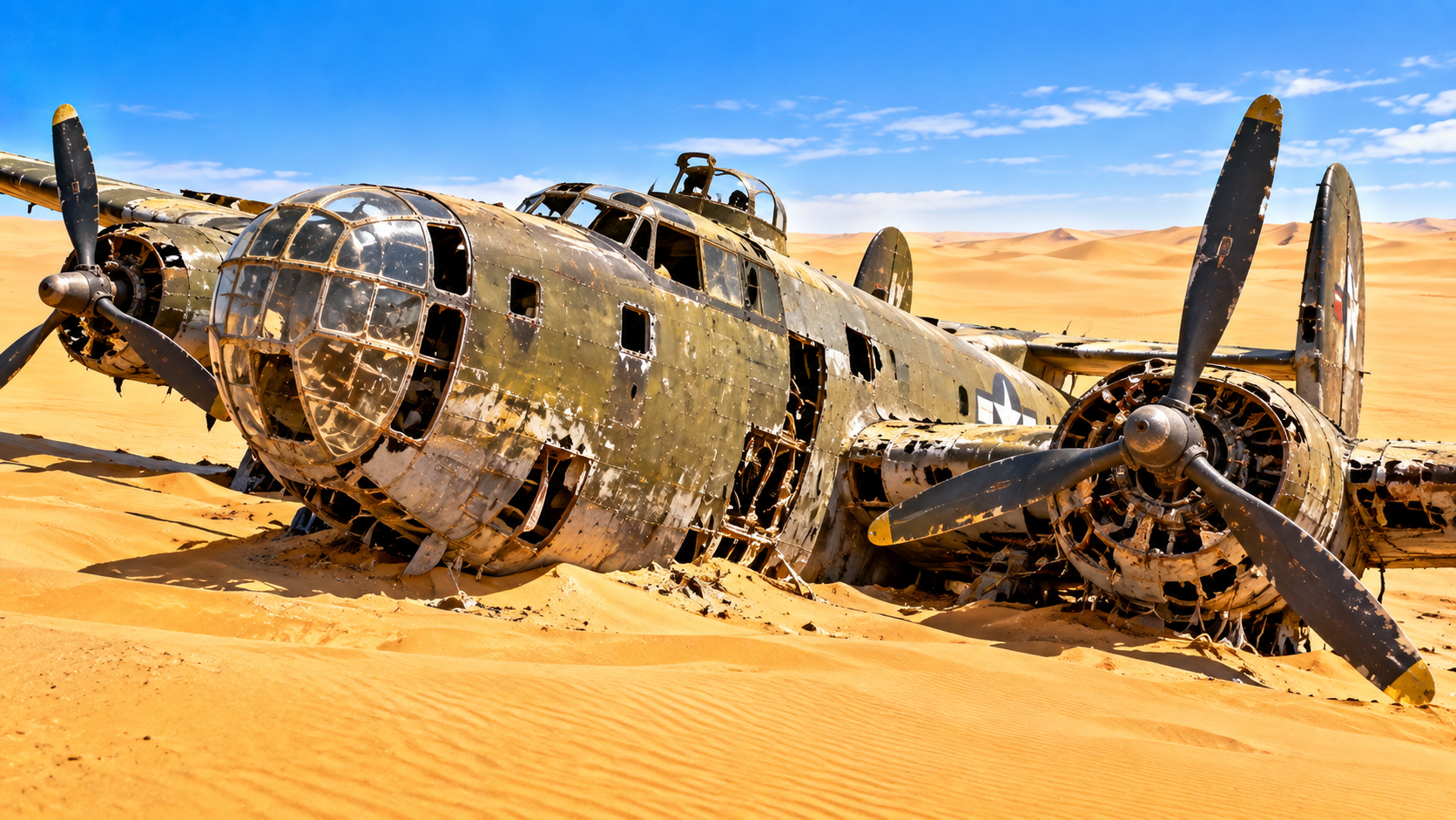 Lady Be Good - The B-24 bomber that vanished in the desert