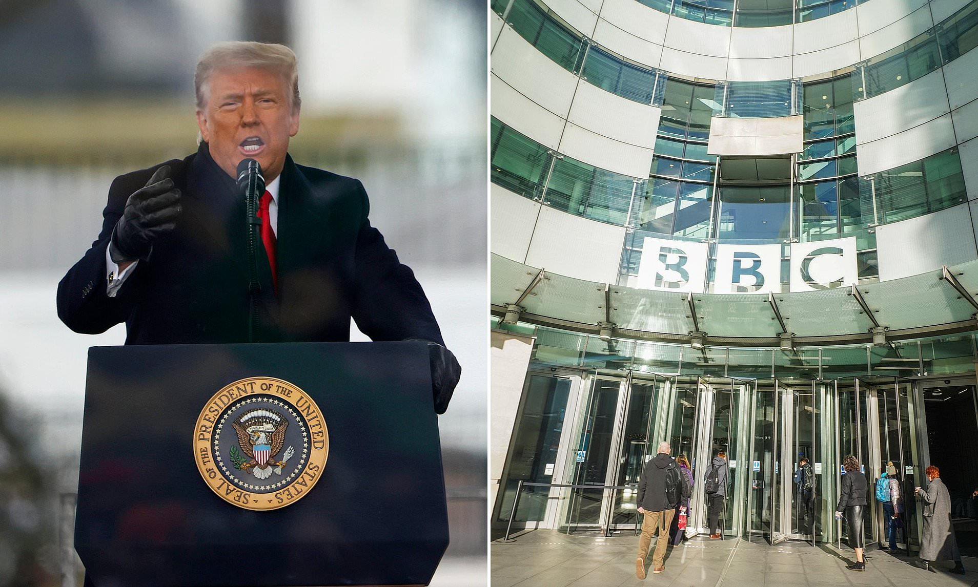 Trump to use BBC's own emails to win his £7billion lawsuit against ...