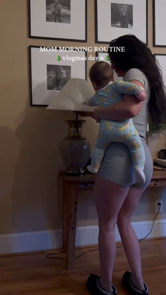 Mom morning routine with baby gym trip and a mystery bruise