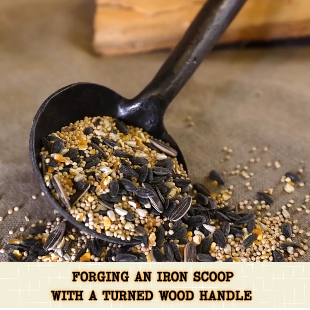 A rough setup becomes a forge tool
