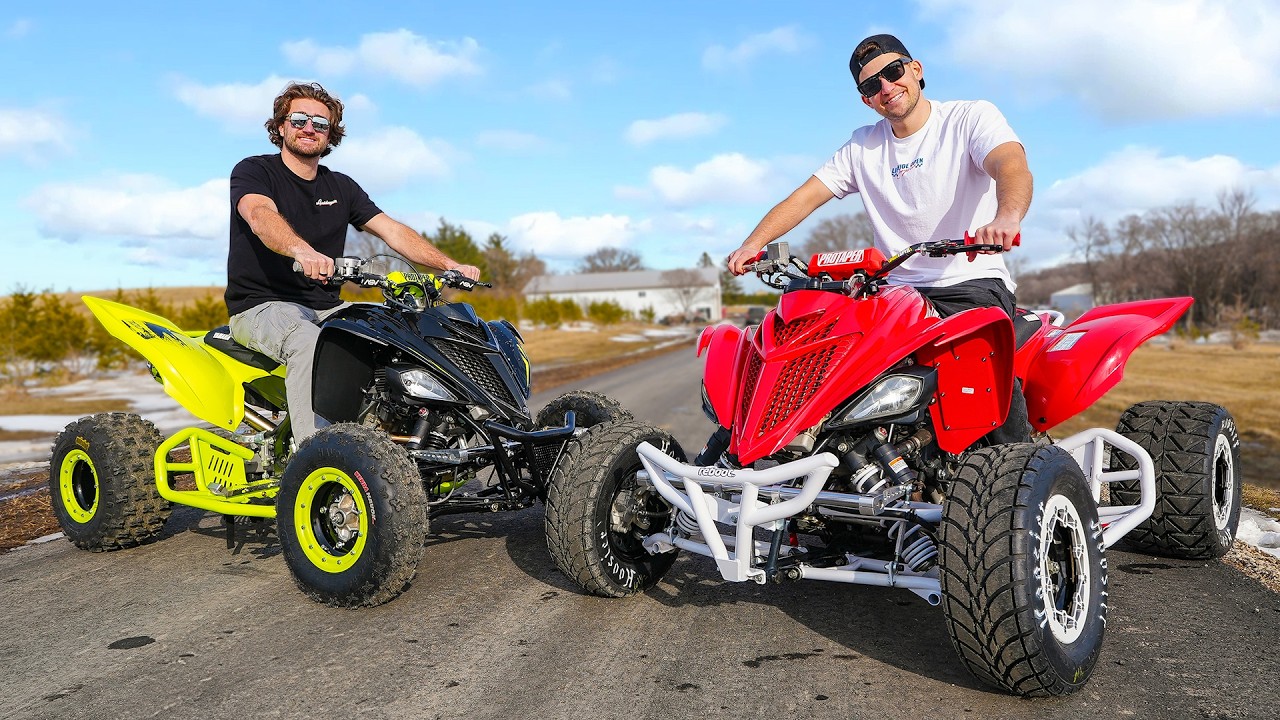 Discover which quad dominates our drift track!