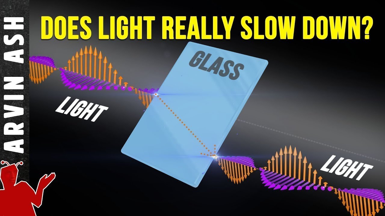 Why light slows in materials