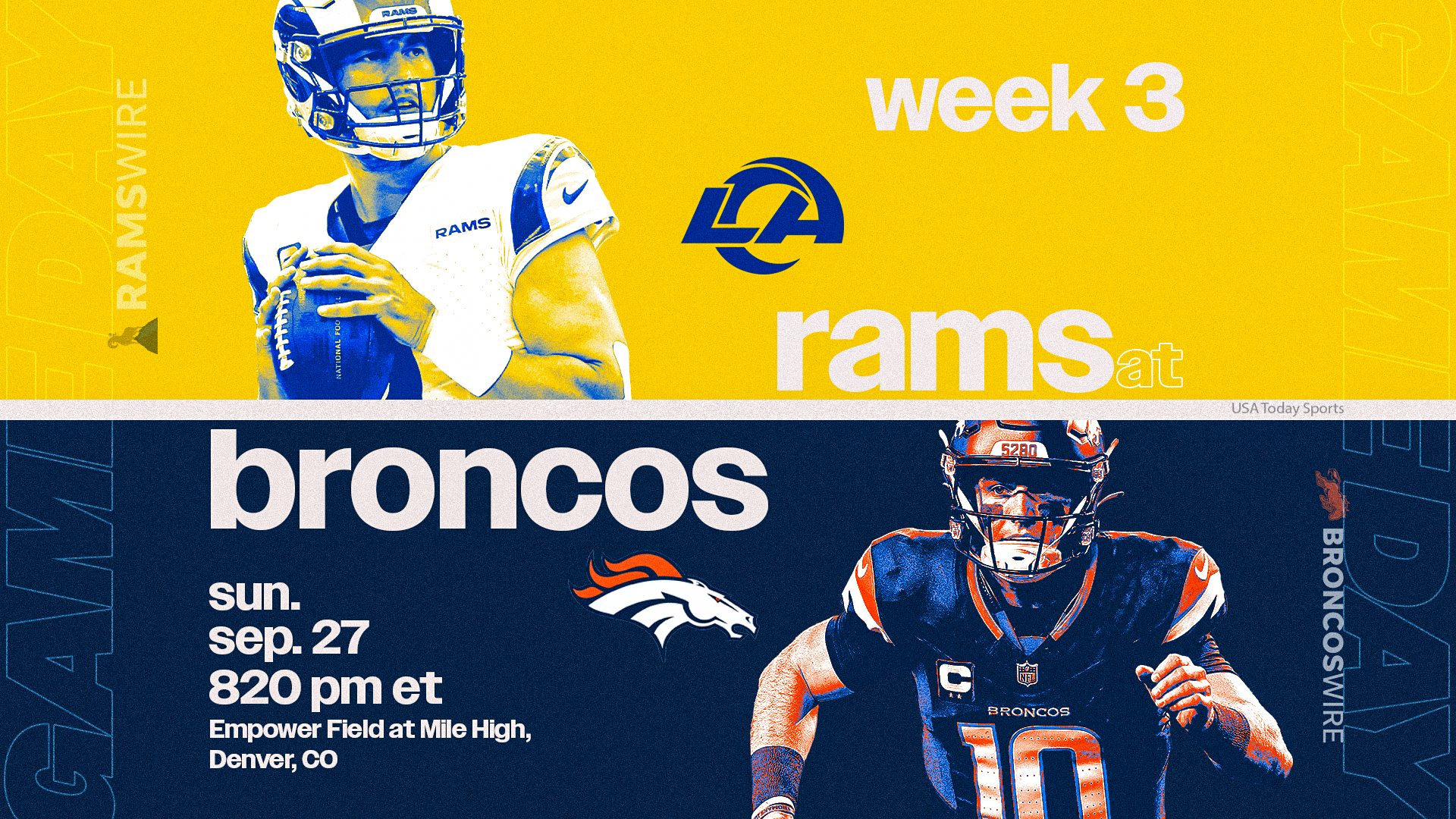 Rams vs. Broncos live updates: NFL Week 6 game score, highlights