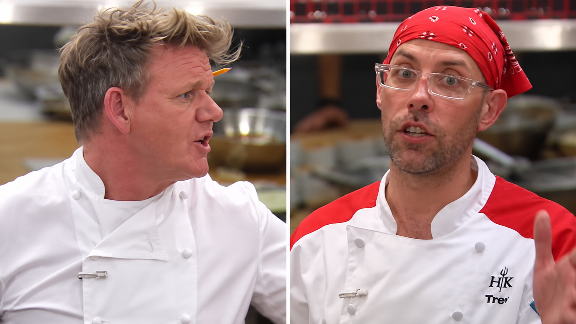 Chef Ramsay loses patience after a charity table sends food back