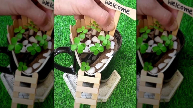 Don't throw out broken mugs, try this whimsical DIY project instead