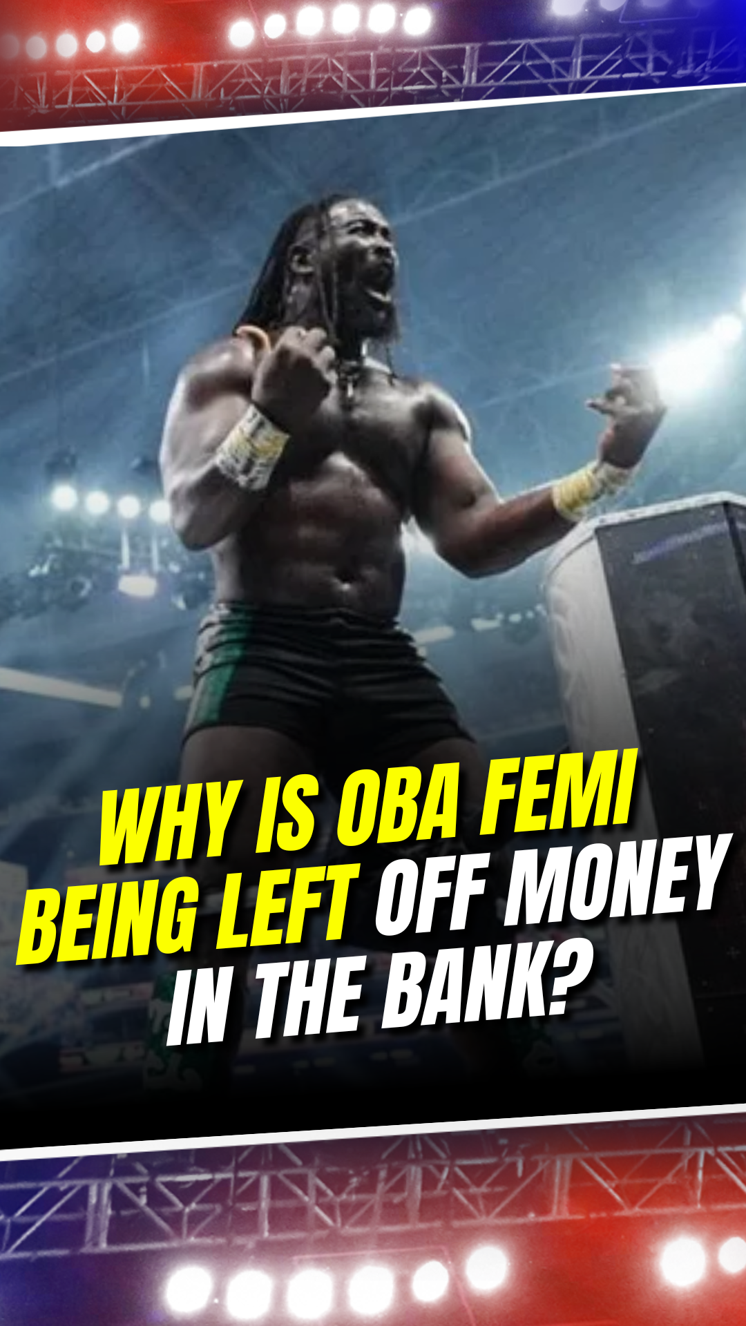 Oba Femi’s Money in the Bank absence explained #ObaFemi #WWE # ...