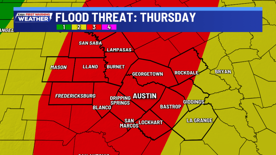 Pattern change is coming, cooler temps and flood threat