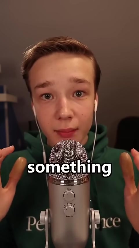 There's something behind your ear! #asmr #asmrsleep #asmrtingles #asmrmagic